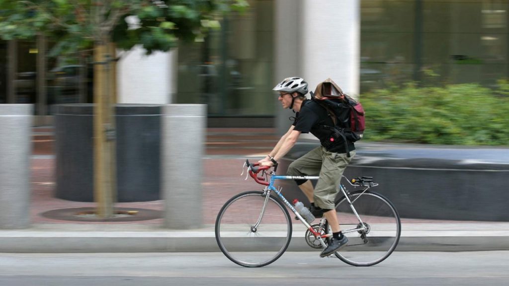 The city is bicycle-friendly